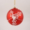 Glass christmas tree ball xmas decoration