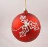 Glass christmas tree ball xmas decoration