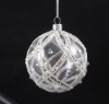 Hand blown christmas ornament christmas tree ball