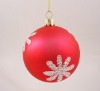 Hand blown christmas ornament christmas tree ball