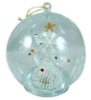 GLASS BALL WITH LED LIGHT