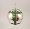 Hand blown christmas ornament christmas tree ball