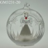 christmas angel ball with LED light