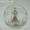 christmas angel ball with LED light