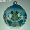 christmas ball with LED changing light