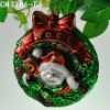 glass christmas tree hanging ornament