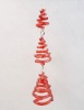 Wholesale christmas pendant glass hanging ornament