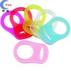 100% food grade Silicone Pacifier ring/ adapter/ holder