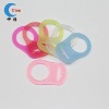 Wholesale 2011 Fashion Silicone Adapter Ring for Pacifier