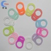 Wholesale 2011 Hot Silicone Pacifier Ring for MAM, NUK