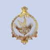 Wholesale 1C golden bird of christmas decoration