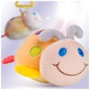 Wholesale 5.5" Multicolor Velvet baby Teething Toy Baby ladybug