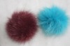 Guaranteed 100% Genuine Fox Fur Ball, Christmas Ornament, Best-selling fur ball