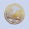 Wholesale 1C golden bird of christmas decoration