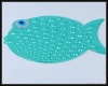 Lovely Bubbles Fish Shape Bath Mat For Baby