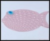 Lovely BubblesFish Baby Bath Mat