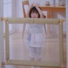 portable baby safety door gate with mesh fabric