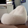 flower and bule beanbag sofa
