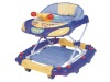 Wholesale adjustable height plastic musical toy with brake cheapest baby walker