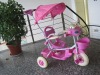 Wholesale Baby tricycle with light and music carton head JRD-802