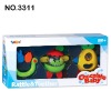 3PCS Plastic Baby Rattles