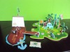 Wholesale FLK-T101 EVA Toy Pirate Island Bath Toy