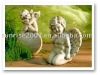 Wholesale resin angel garden gifts figurine in garden