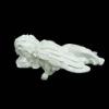 Wholesale polyresin angel figurines reading book