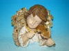 Wholesale 8.5"Polyresin victoria garden angel with violin