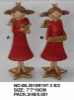 Wholesale 2asst christmas angel shape in polyresin