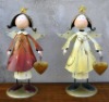 Wholesale promotional metal angel holiday gift craft