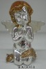 Wholesale resin angel electroplating crafts