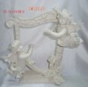 Wholesale angel home decoration,resin photo frame