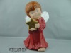 Wholesale Ceramic glaze Angel wing children chrichristmas gift five_star