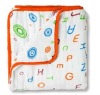 Wholesale organic cotton muslin baby blankets