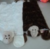 Wholesale plush children sleeping bag