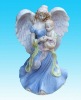 Wholesale Hotsale ceramic angels figurines, home decoration