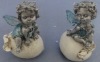 Wholesale Resin figurine-- beautiful fairy with peach