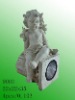 Solar figurines,Garden decoration,Polyresin angel NE9003