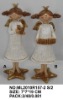 Wholesale 2asst angel in polyresin for christmas gift
