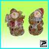 Wholesale ceramic christmas snowwoman