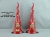 Wholesale fashionable lovely popular ceramic white glaze red soil good luck children boy and girl angel figurines red elfin chrisrmas