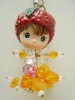 Wholesale polyresin angel, colourful decoration