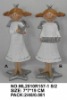 Wholesale 2asst polyresin angel for christmas gift