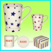 Wholesale 13OZ promotional coffee mugs with handle
