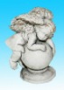 Wholesale cute polyresin angel figurine - hot sale