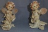 Wholesale Resin Crafts--cute baby figurine on mushroon for gift and collection
