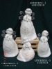 Wholesale white ceramic porcelain angels figurine
