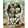 Wholesale polyresin garden angel figurine