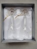 Wholesale clear engraved glass angel